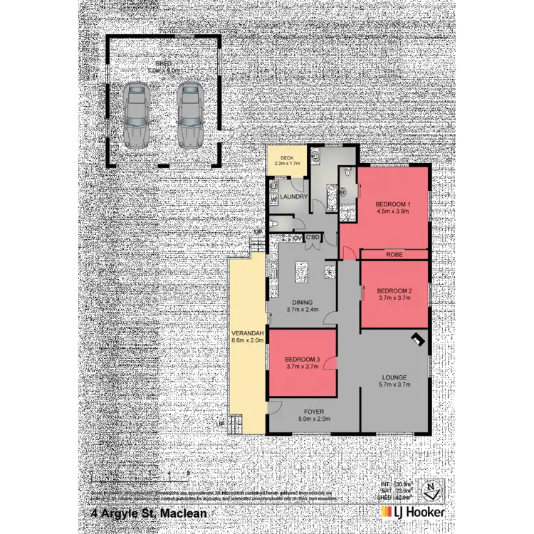 Floorplan of Homely house listing, 4 Argyle Street, Maclean NSW 2463