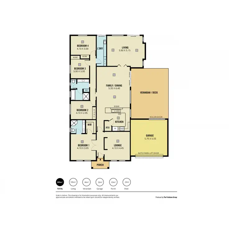 Floorplan of Homely house listing, 43 Captain Robertson Avenue, Golden Grove SA 5125