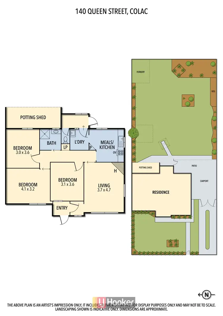 Floorplan of Homely house listing, 140 Queen Street, Colac VIC 3250
