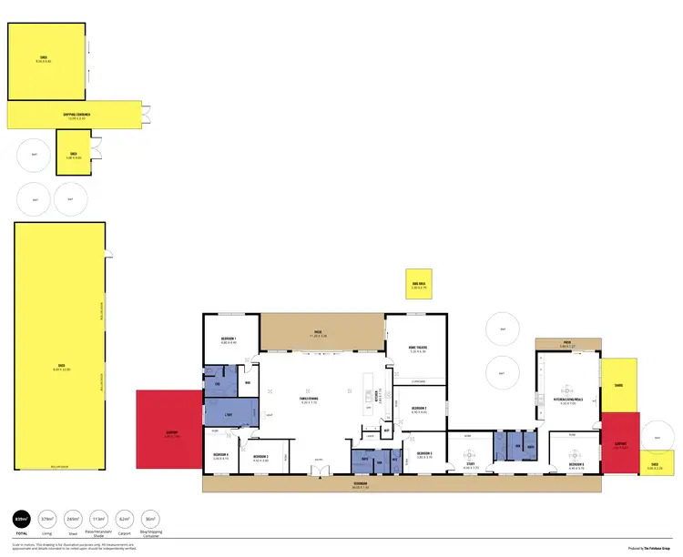 Floorplan of Homely rural property listing, 461 Callington Road, Callington SA 5254