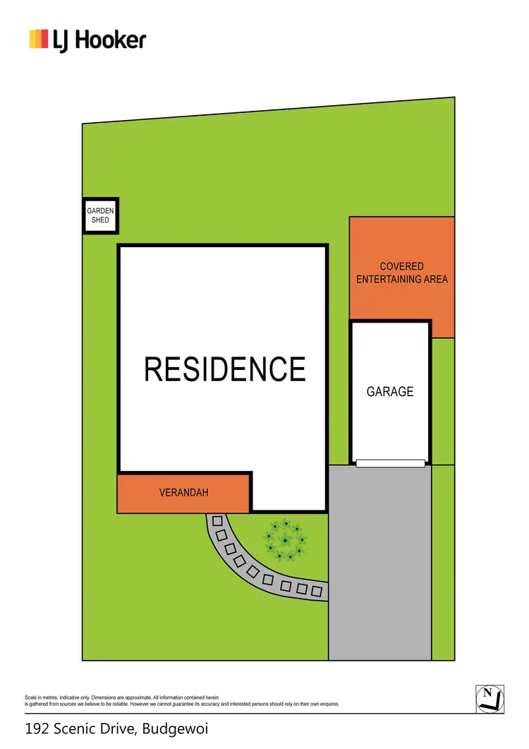 Floorplan of Homely house listing, 192 Scenic Drive, Budgewoi NSW 2262