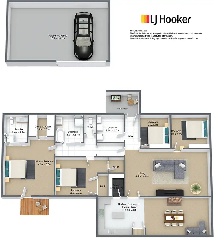 Floorplan of Homely rural property listing, 49 Yelton View Road, Notley Hills TAS 7275