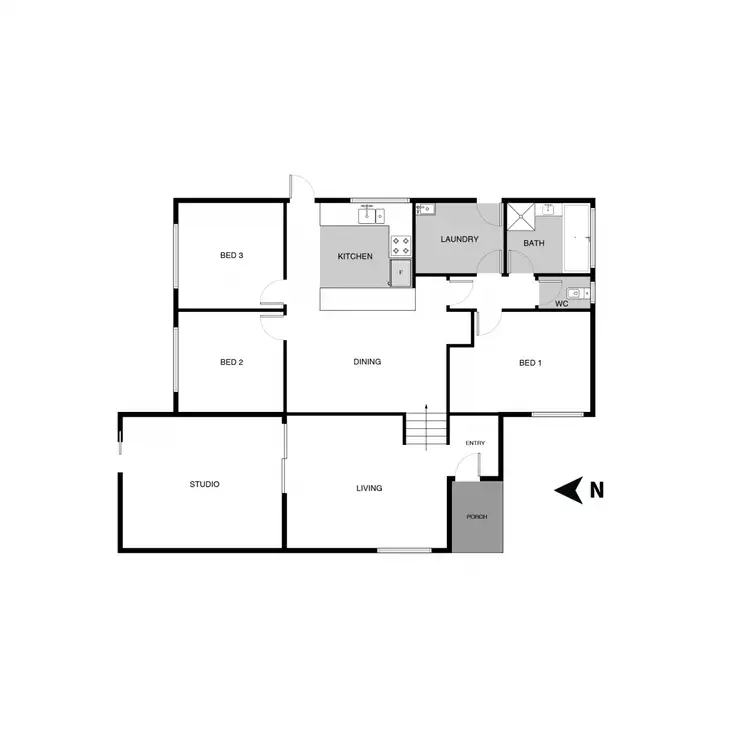 Floorplan of Homely house listing, 10 Toomey Place, Spence ACT 2615
