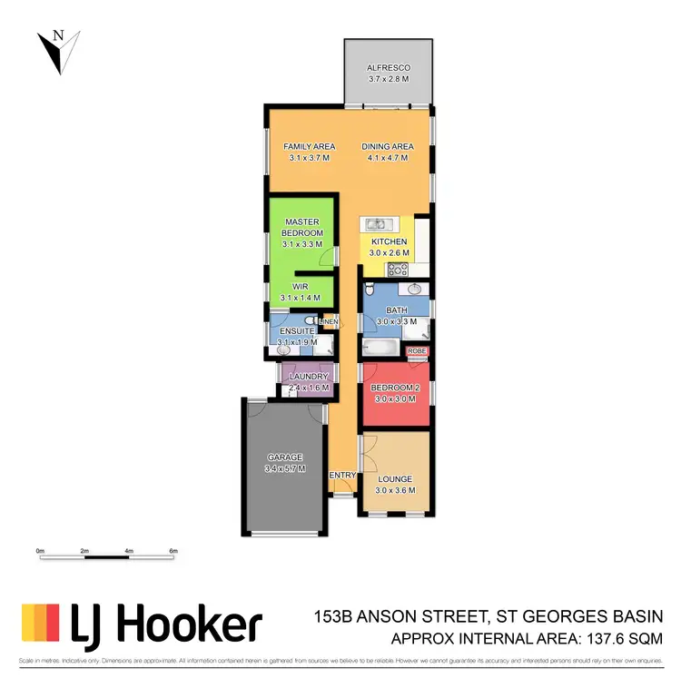Floorplan of Homely house listing, 153B Anson Street, St Georges Basin NSW 2540