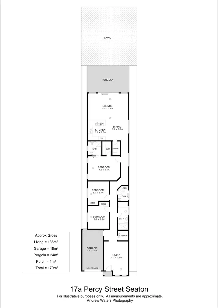 Floorplan of Homely house listing, 17a Percy Street, Seaton SA 5023