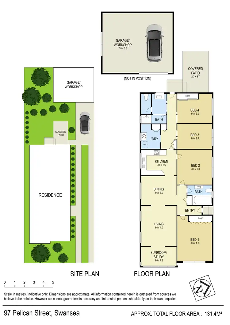 Floorplan of Homely house listing, 97 Pelican Street, Swansea NSW 2281