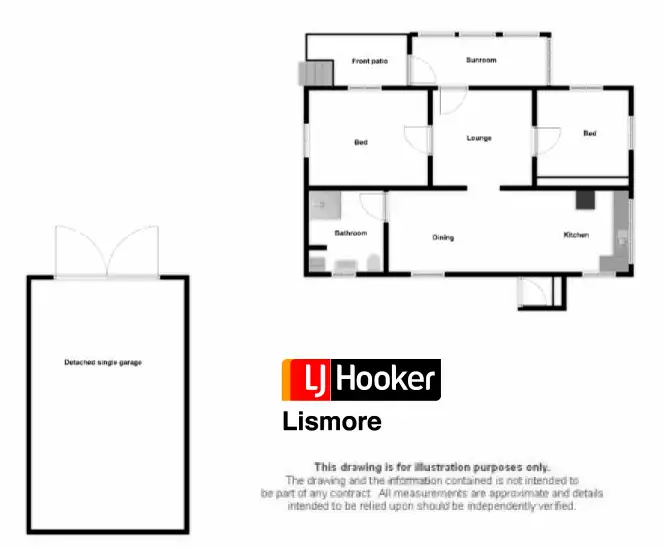 Floorplan of Homely house listing, 151 Wyrallah Road, East Lismore NSW 2480