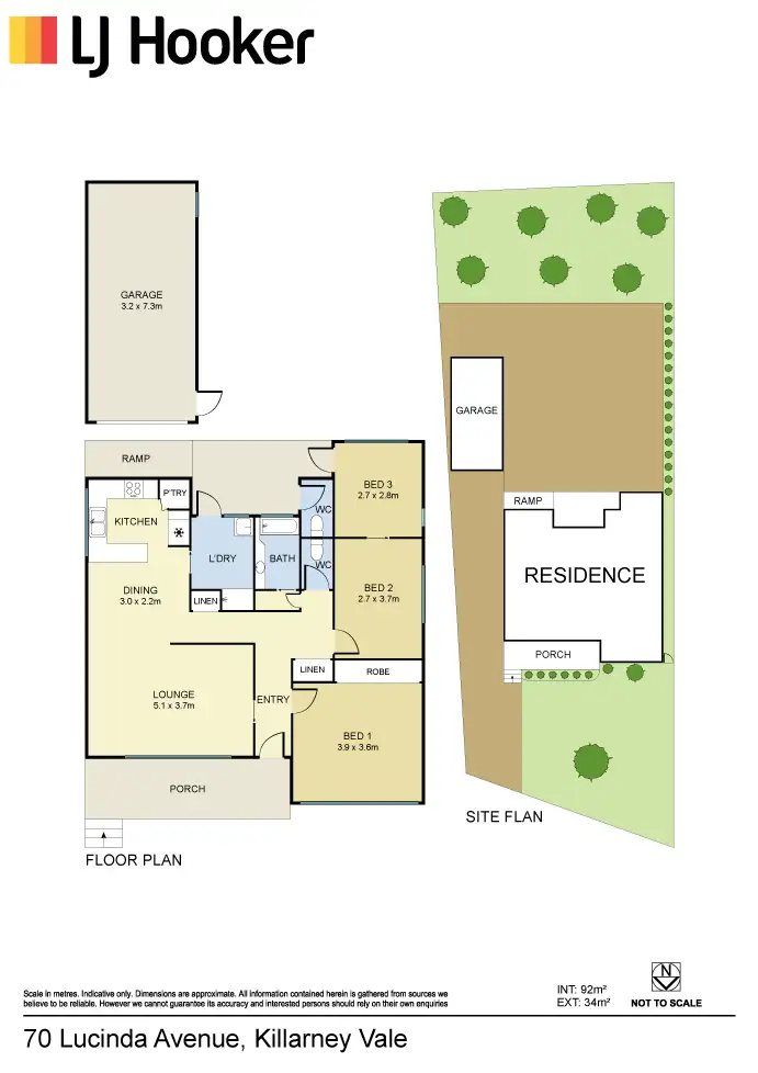 Floorplan of Homely house listing, 70 Lucinda Avenue, Killarney Vale NSW 2261