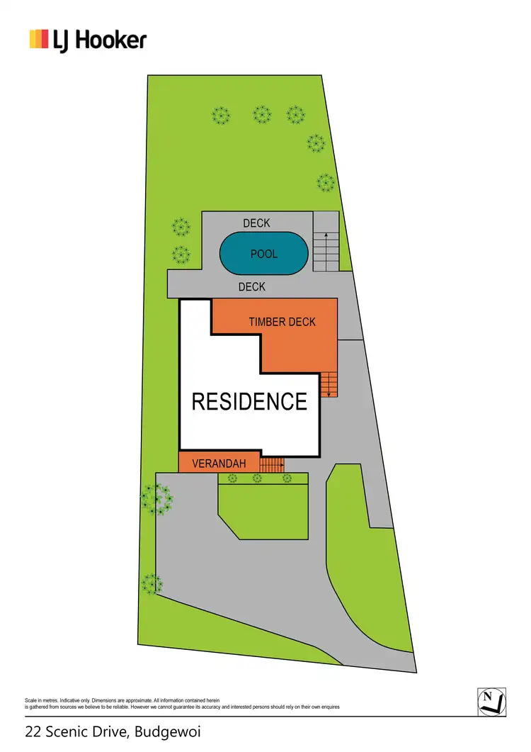 Floorplan of Homely house listing, 22 Scenic Drive, Budgewoi NSW 2262