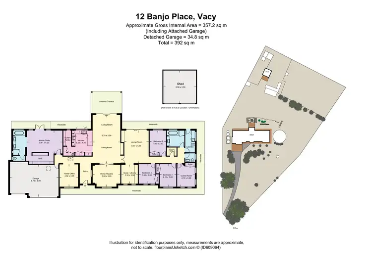 Floorplan of Homely house listing, 12 Banjo Place, Vacy NSW 2421
