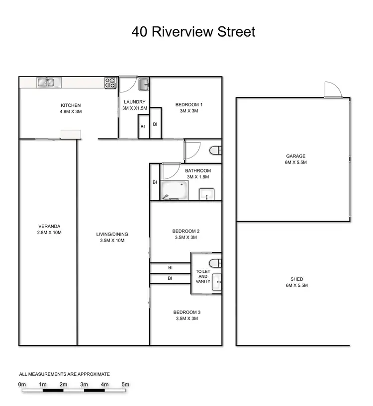 Floorplan of Homely house listing, 40 Riverview Street, Iluka NSW 2466