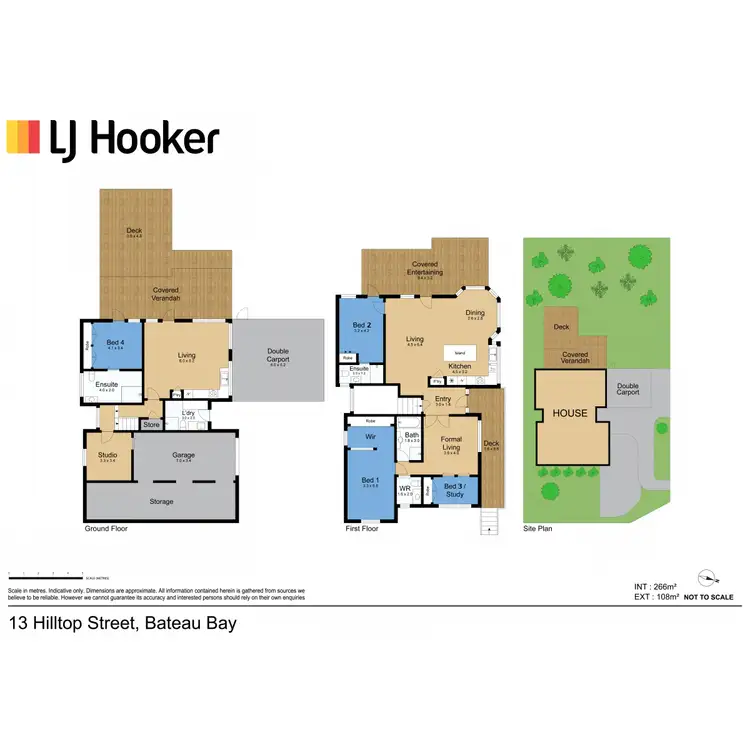 Floorplan of Homely house listing, 13 Hilltop Street, Bateau Bay NSW 2261