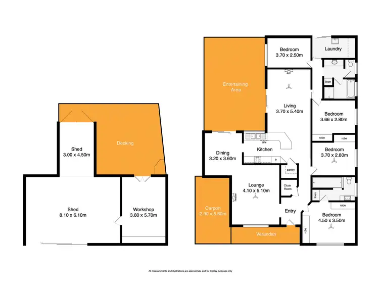 Floorplan of Homely house listing, 11 Yates Avenue, Hayborough SA 5211
