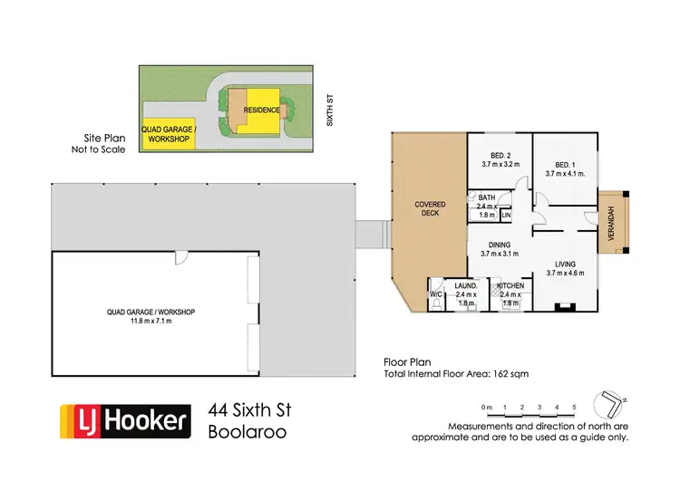 Floorplan of Homely house listing, 44 Sixth Street, Boolaroo NSW 2284