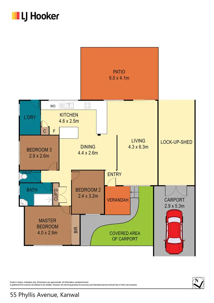 Floorplan of Homely house listing, 55 Phyllis Avenue, Kanwal NSW 2259