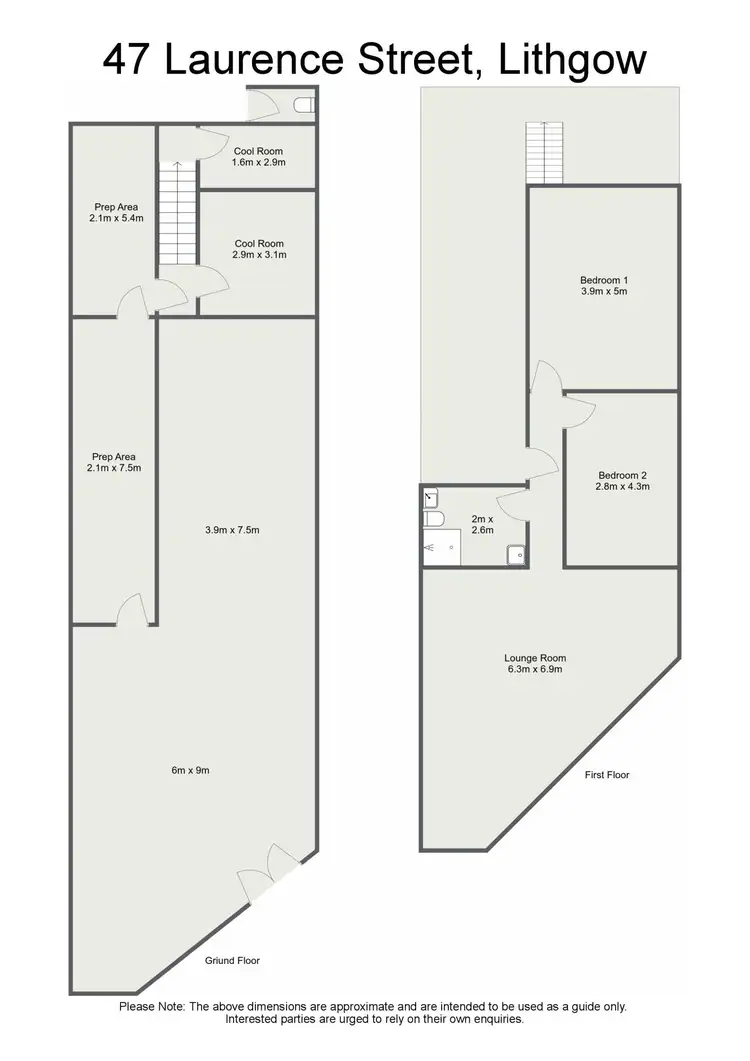 Floorplan of Homely house listing, 47 Laurence Street, Lithgow NSW 2790