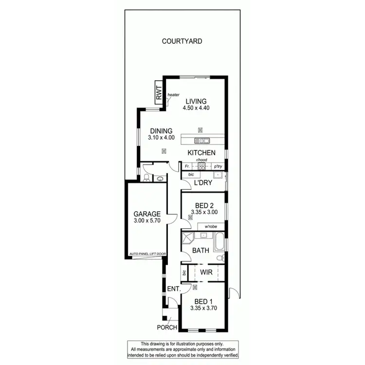 Floorplan of Homely villa listing, 7B Third Avenue, Warradale SA 5046
