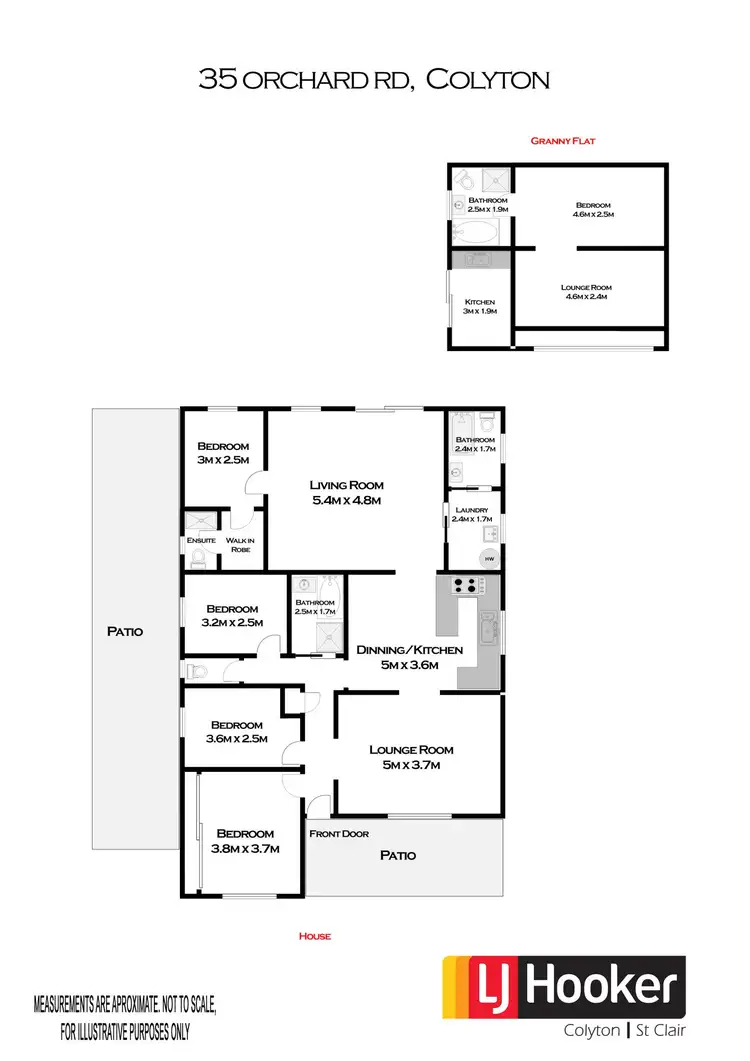 Floorplan of Homely house listing, 35 Orchard Road, Colyton NSW 2760