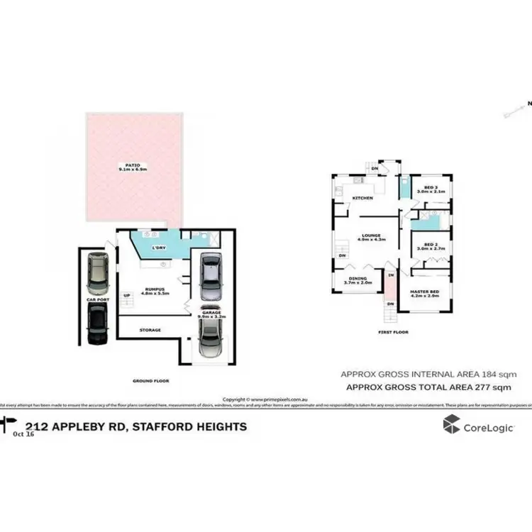 Floorplan of Homely house listing, 212 Appleby Road, Stafford Heights QLD 4053