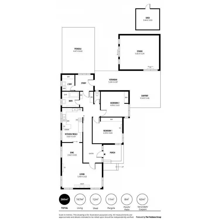 Floorplan of Homely house listing, 165 North East Road, Manningham SA 5086
