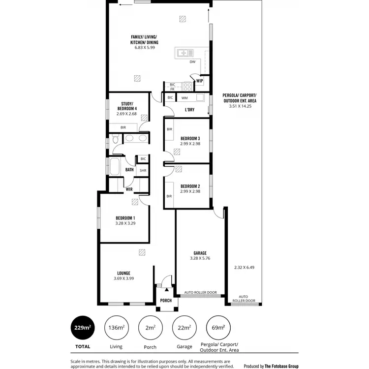 Floorplan of Homely house listing, 8 Hughes Court, Walkley Heights SA 5098