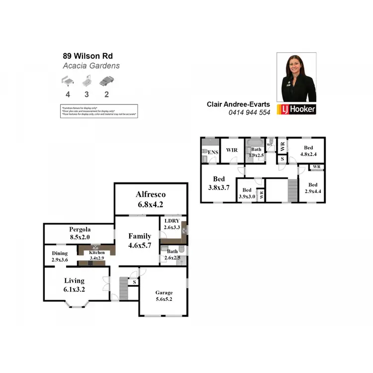 Floorplan of Homely house listing, 89 Wilson Road, Acacia Gardens NSW 2763