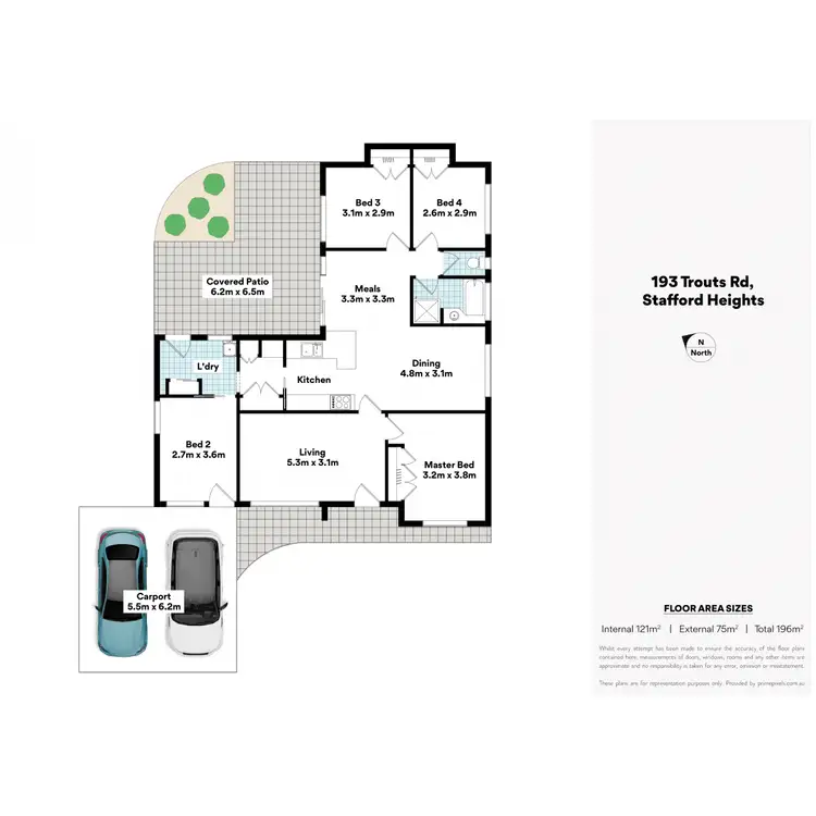 Floorplan of Homely house listing, 193 Trouts Road, Stafford Heights QLD 4053