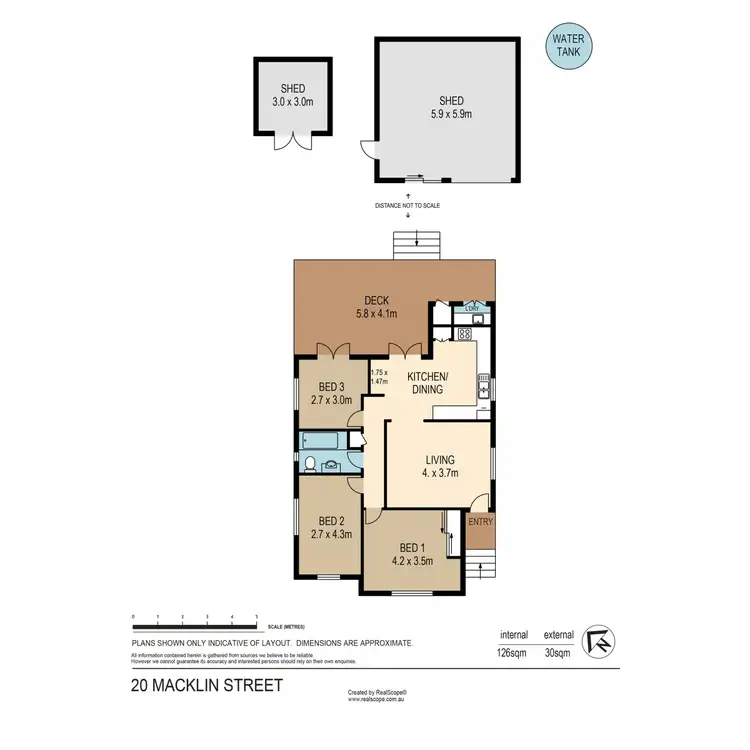 Floorplan of Homely house listing, 20 Macklin Street, Holland Park QLD 4121