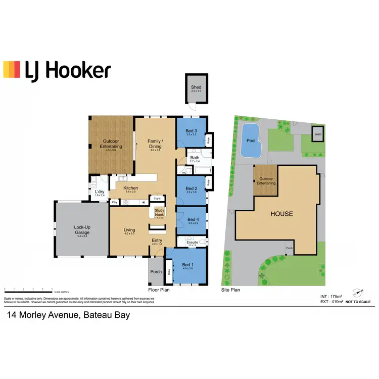 Floorplan of Homely house listing, 14 Morley Avenue, Bateau Bay NSW 2261