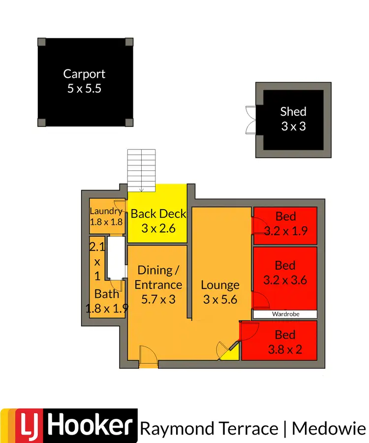 Floorplan of Homely house listing, 11 Watt Street, Raymond Terrace NSW 2324