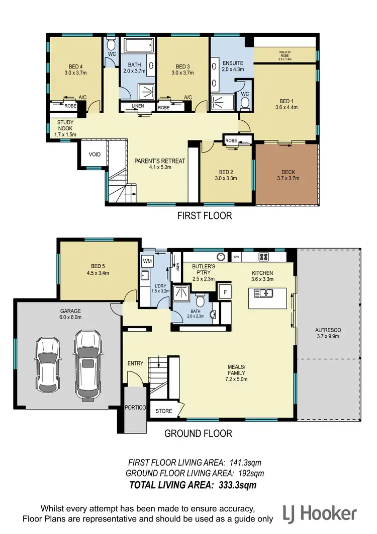 Floorplan of Homely house listing, 1 Outlook Crescent, Bridgeman Downs QLD 4035
