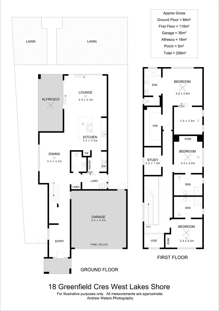 Floorplan of Homely house listing, 18 Greenfield Crescent, West Lakes Shore SA 5020