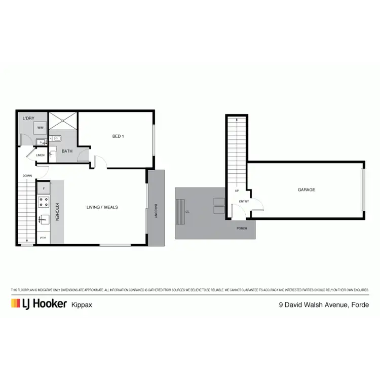 Floorplan of Homely unit listing, 39 David Walsh Avenue, Forde ACT 2914