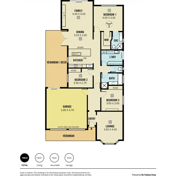 Floorplan of Homely house listing, 6 Gairdner Lane, Mawson Lakes SA 5095