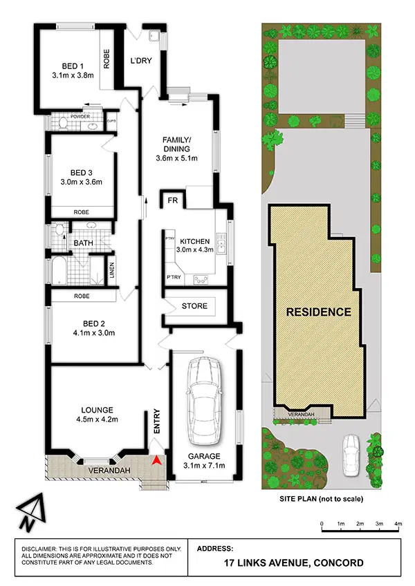 Floorplan of Homely house listing, 17 Links Avenue, Concord NSW 2137