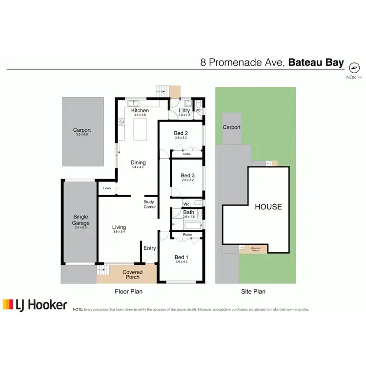 Floorplan of Homely house listing, 8 Promenade Avenue, Bateau Bay NSW 2261