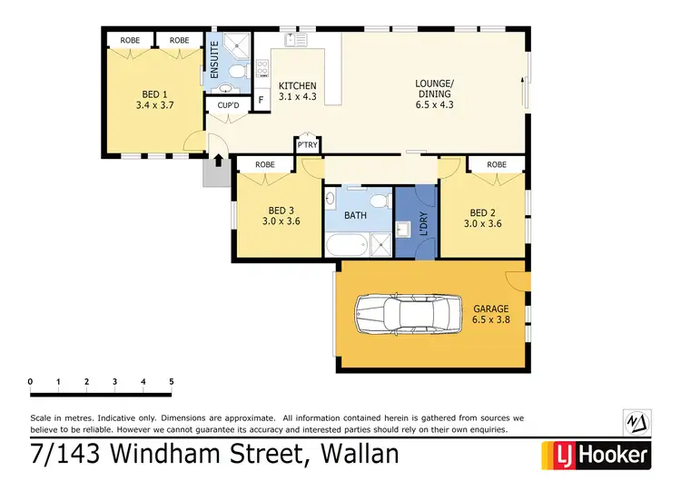Floorplan of Homely unit listing, Unit 7/143 Windham Street, Wallan VIC 3756