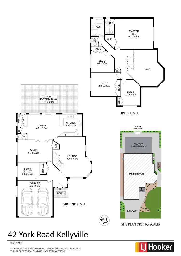 Floorplan of Homely house listing, 42 York Road, Kellyville NSW 2155