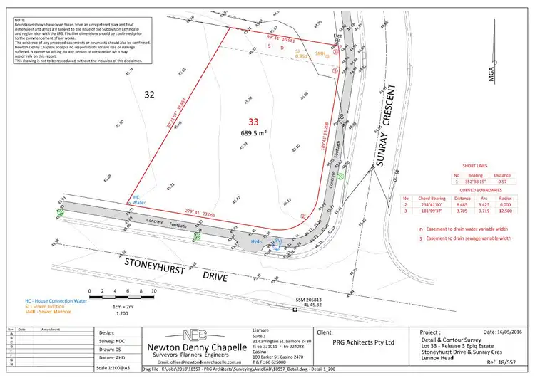 Floorplan of Homely land listing, 46 Stoneyhurst Drive, Lennox Head NSW 2478