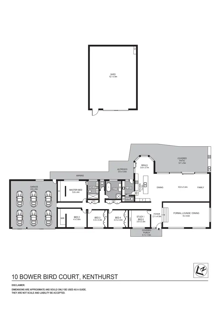 Floorplan of Homely house listing, 10 Bower Bird Court, Kenthurst NSW 2156