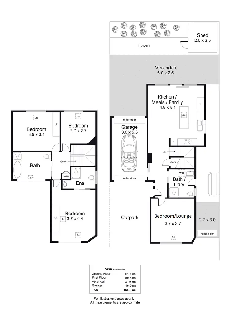 Floorplan of Homely house listing, 8a Inverell Avenue, North Plympton SA 5037