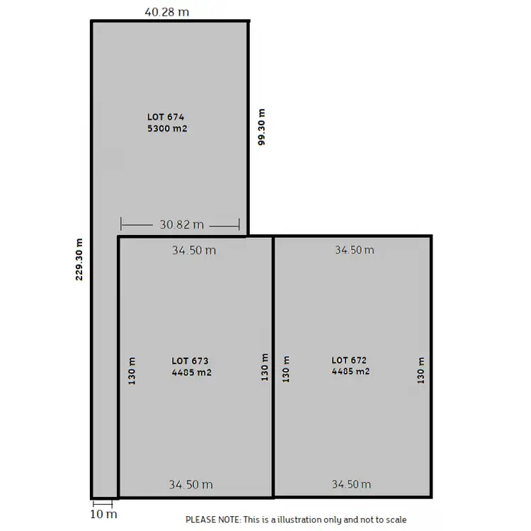 Floorplan of Homely land listing, Lot 673/ Cliff Road, Roseworthy SA 5371