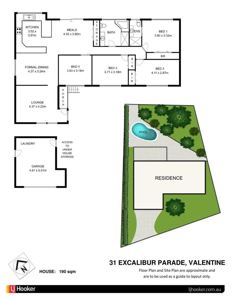 Floorplan of Homely house listing, 31 Excalibur Parade, Valentine NSW 2280