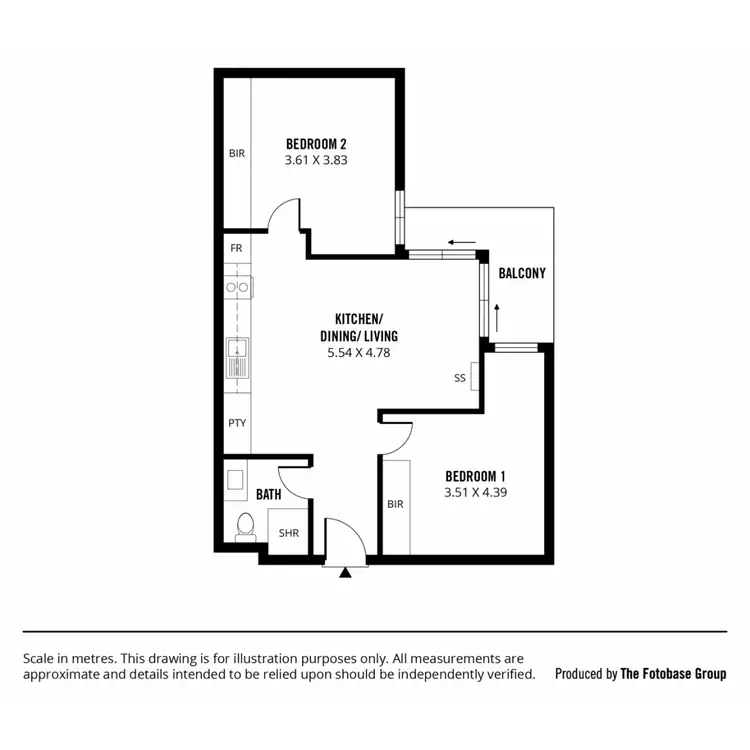 Floorplan of Homely apartment listing, 903/15 Synagogue Place, Adelaide SA 5000