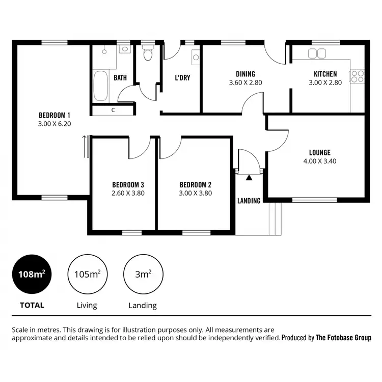 Floorplan of Homely house listing, 8A Olympia Crescent, Hackham West SA 5163
