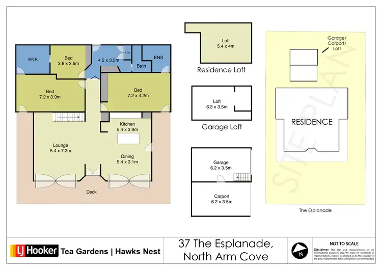 Floorplan of Homely house listing, 37 The Esplanade, North Arm Cove NSW 2324