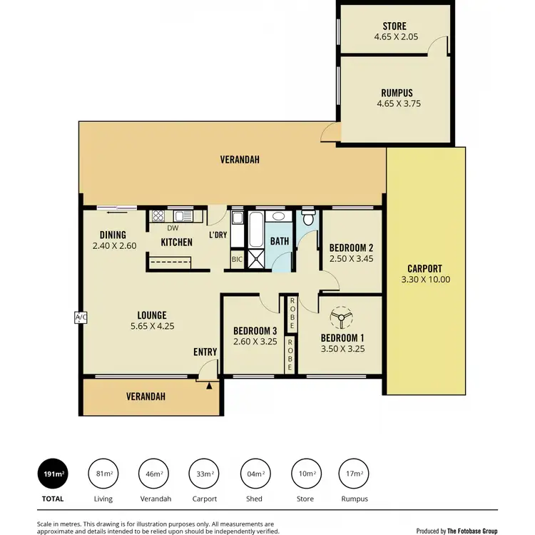 Floorplan of Homely house listing, 8 McIntosh Crescent, Brahma Lodge SA 5109