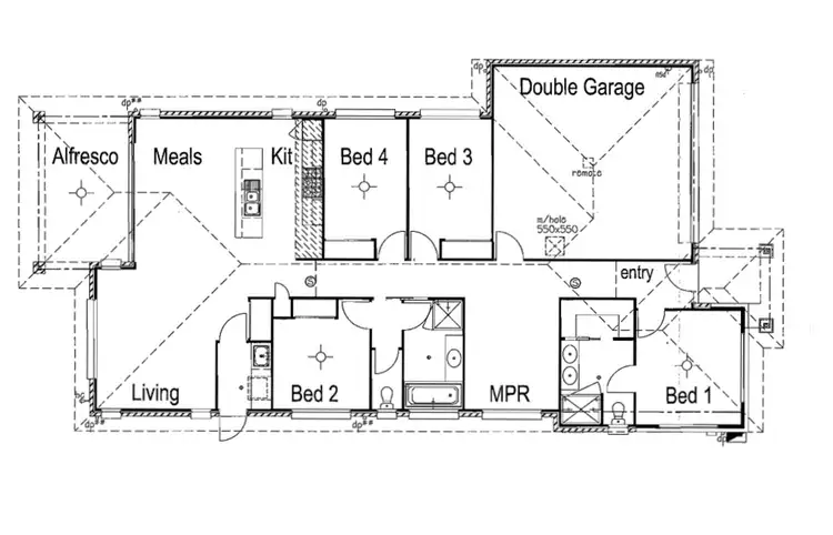 Floorplan of Homely house listing, 12 Kirijani Street, Fitzgibbon QLD 4018