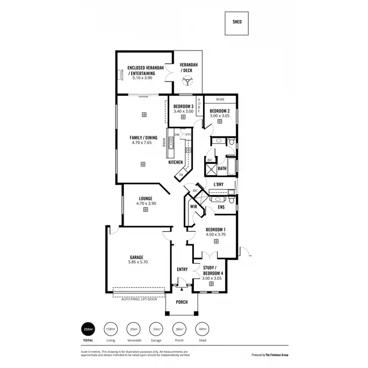 Floorplan of Homely house listing, 12 Shoalhaven Circuit, Mawson Lakes SA 5095