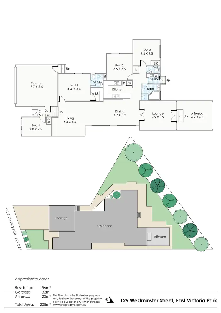 Floorplan of Homely house listing, 129 Westminster Street, East Victoria Park WA 6101